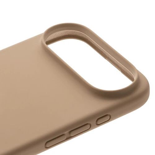 Чехол защитный uBear Touch Mag Case для iPhone Air, MagSafe совместимый, силикон, софт-тач, латте