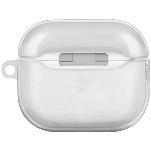 Чехол Uniq для Airpods 3 Glase TPU case with carabin Clear