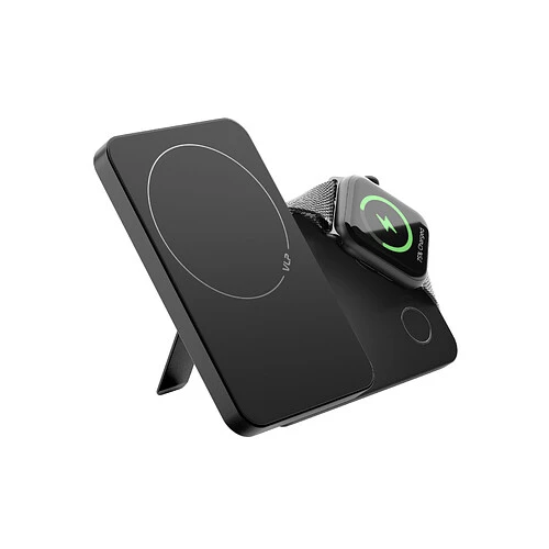 Аккумулятор внешний VLP Diamond Energy Pro MagSafe, Qi2, 5000 mAh, 3A, USB-C, черный