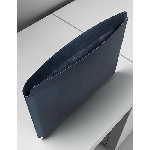 Чехол защитный VLP Velar Sleeve для MacBook Air (15.3") из экокожи, темно-синий