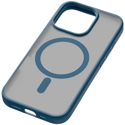 Чехол защитный uBear Cloud Mag Case iPhone 16 Pro Max, силк-тач, темно-синий