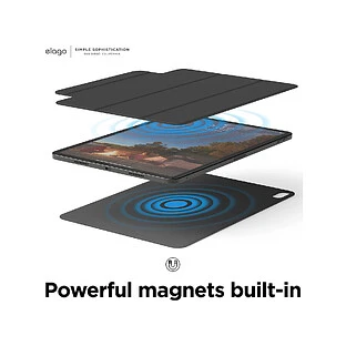 Чехол Elago для iPad 10.9 (2022 10th)/11 (2025 11th) Magnetic Folio Dark Grey
