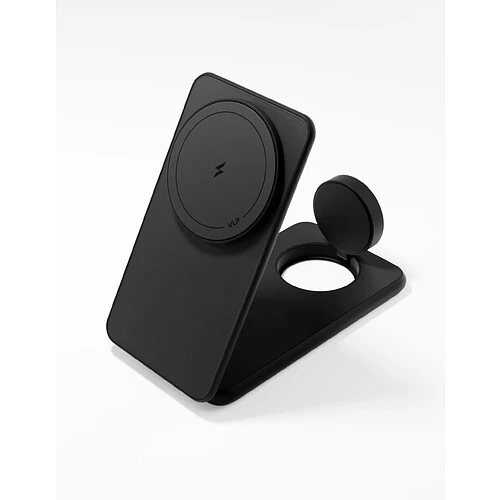 Беспроводное зарядное устройство VLP Alum Power Pro Qi2 для Apple, черный титан