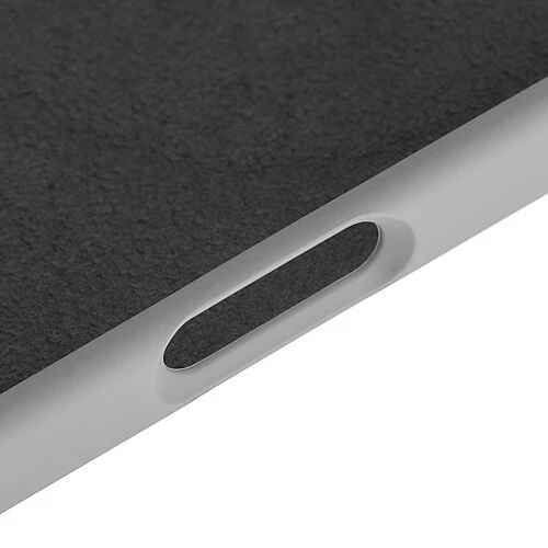 Чехол защитный uBear Touch Mag Case для iPhone 17, MagSafe совместимый, силикон, софт-тач, светло-серый