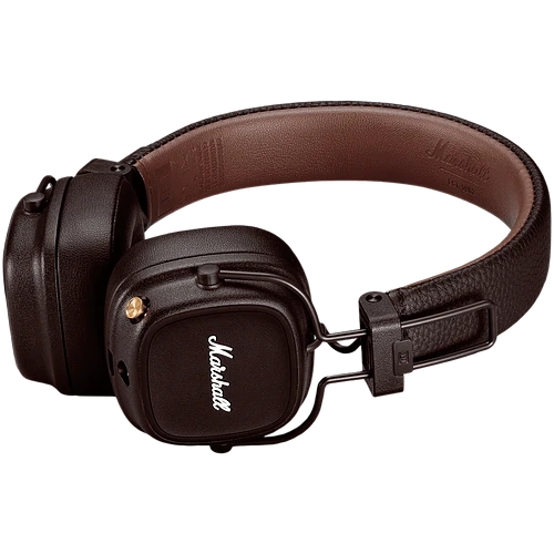 Наушники накладные Marshall MAJOR IV Bluetooth  коричневые (1006127)
