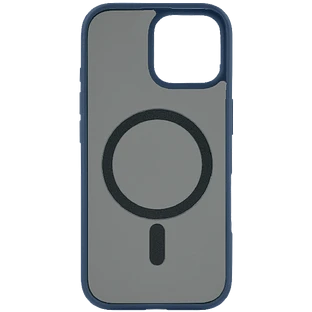 Чехол защитный uBear Cloud Mag Case iPhone 16 Pro Max, силк-тач, темно-синий