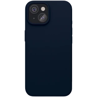 Чехол защитный VLP Aster Case с MagSafe для iPhone 14/15, темно-синий