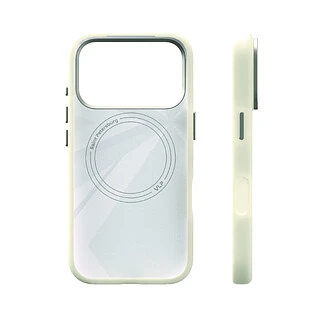 Чехол защитный VLP Aster Pro Case с MagSafe для iPhone 17 Pro, белый
