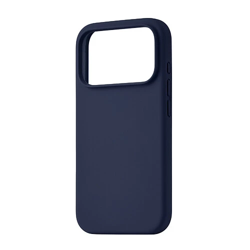 Чехол защитный uBear Touch Mag Case для iPhone 17 Pro, MagSafe совместимый, силикон, софт-тач, темно-синий
