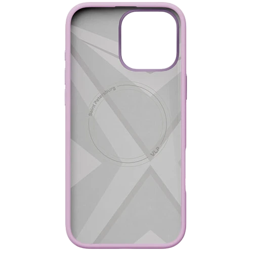 Чехол защитный VLP Aster Pro Case с MagSafe для iPhone 16 Pro, лавандовый