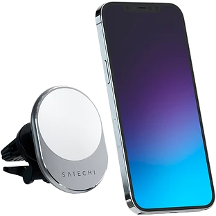 Автомобильный держатель с беспроводной зарядкой Satechi Magnetic Wireless Car Charger