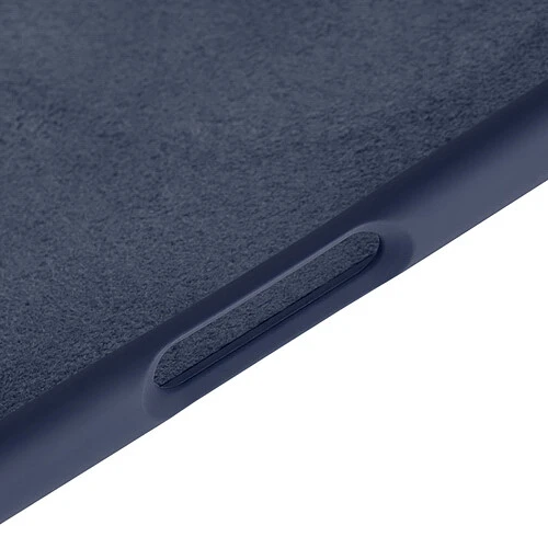 Чехол защитный uBear Touch Mag Case для iPhone Air, MagSafe совместимый, силикон, софт-тач, темно-синий