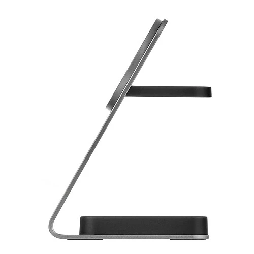 Беспроводное зарядное устройство uBear Level Ultra, 25Вт, с поддержкой MagSafe, Qi2, серый