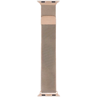 Ремешок uBear Spark для Apple Watch M/L (42, 44, 45, 49 мм), стальной, золотой