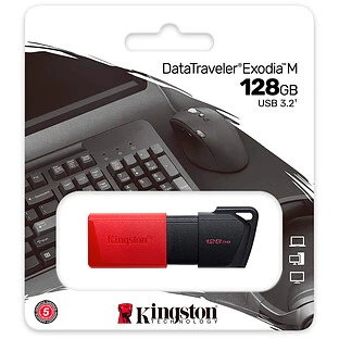 Память ( USB flash ) KINGSTON DataTraveler Exodia M 128 ГБ