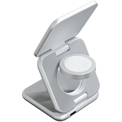 MAGSSORY Беспроводное зарядное устройство, 23 Вт, Серебристый