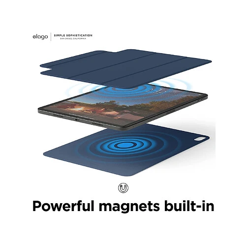 Чехол Elago для iPad 10.9 (2022 10th)/11 (2025 11th) Magnetic Folio Blue