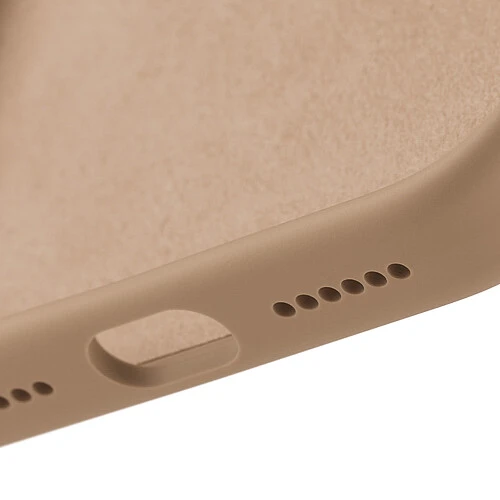 Чехол защитный uBear Touch Mag Case для iPhone 17 Pro Max, MagSafe совместимый, силикон, софт-тач, латте