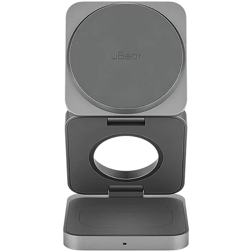 Беспроводное зарядное устройство uBear Balance Ultra, 3-в-1, с поддержкой MagSafe, Qi2