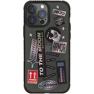 Чехол Skinarma Takusan Apple iPhone 13 Pro черный блистер