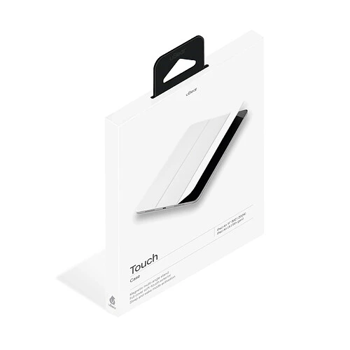Чехол защитный uBear Touch Case, iPad Air 11'' (M2/M3), магнитный, софт-тач, белый