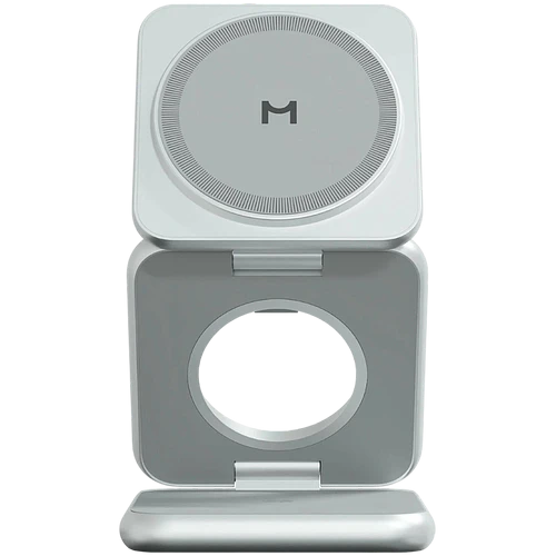 MAGSSORY Беспроводное зарядное устройство, 23 Вт, Серебристый