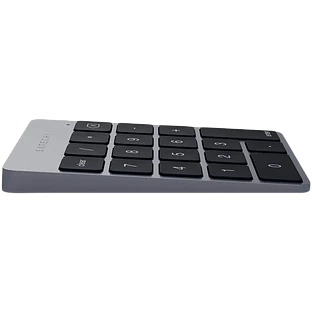 Цифровой блок клавиатуры Satechi Aluminum Slim Rechargeable Bluetooth Keypad, Space Gray