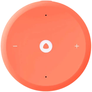 Домашняя мультимедийная платформа "Яндекс Станция Лайт 2-го поколения", Коралловый