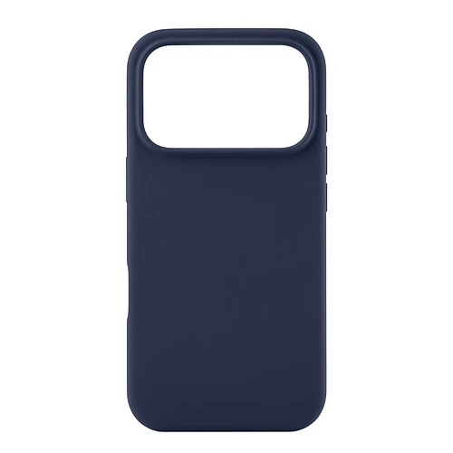 Чехол защитный uBear Touch Mag Case для iPhone 17 Pro, MagSafe совместимый, силикон, софт-тач, темно-синий