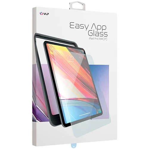 Стекло защитное VLP Easy App Glass для iPad Pro M4 (11'') с аппликатором