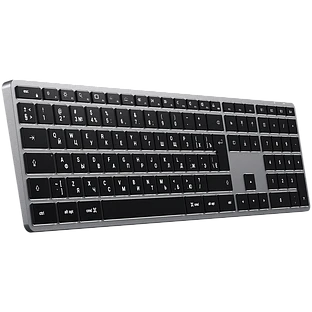 Беспроводная клавиатура Satechi Slim X3 Bluetooth Keyboard-RU. Раскладка - Русская. Цве