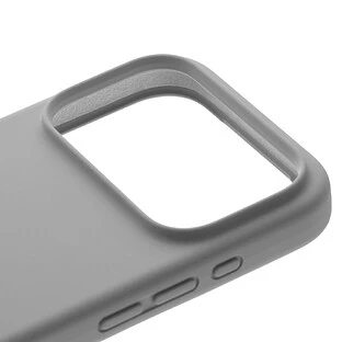 Чехол защитный uBear Touch Mag Case для iPhone 17 Pro, MagSafe совместимый, силикон, софт-тач, светло-серый