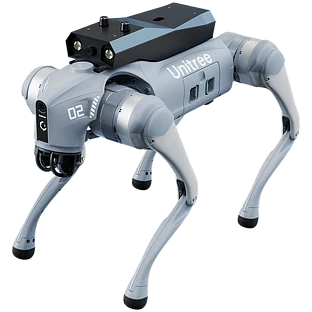 Бионический робот собака Unitree Go2 Air  страна происхождения- Китай