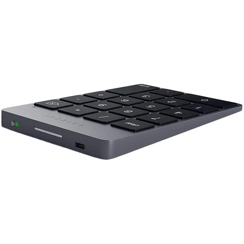 Цифровой блок клавиатуры Satechi Aluminum Slim Rechargeable Bluetooth Keypad, Space Gray