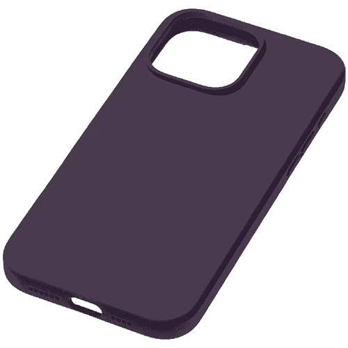 Чехол защитный uBear Touch Mag Case iPhone 16 Pro Max, софт-тач, темно-фиолетов