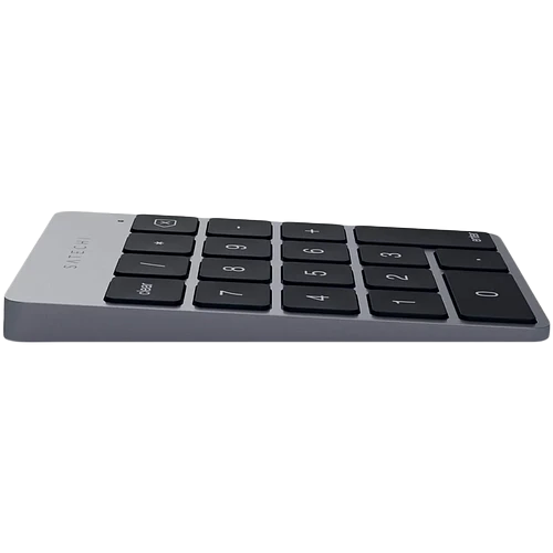 Цифровой блок клавиатуры Satechi Aluminum Slim Rechargeable Bluetooth Keypad, Space Gray