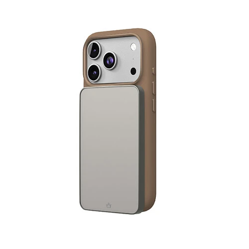 Чехол защитный VLP Aster Pro Case с MagSafe для iPhone 17 Pro, мокка