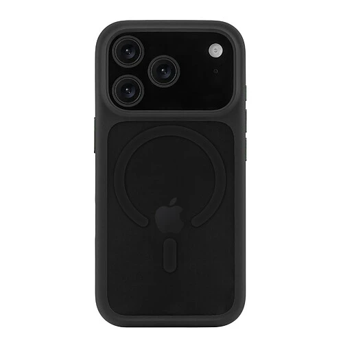 Чехол защитный uBear Shade Case для iPhone 17 Pro, MagSafe совместимый, усиленный, силк-тач, черный