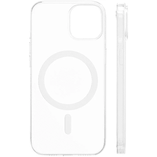 Чехол защитный VLP Crystal case with MagSafe для iPhone 14 Plus, прозрачный