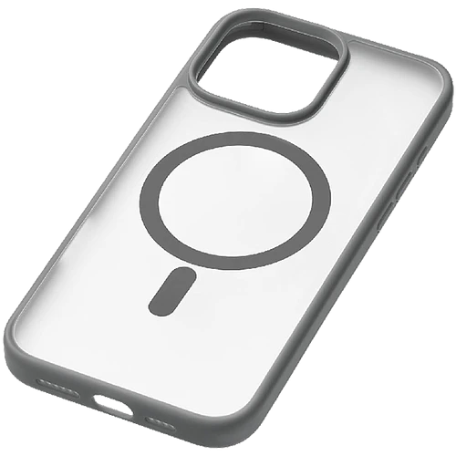 Чехол защитный uBear Cloud Mag Case iPhone 16 Pro Max, силк-тач, серый