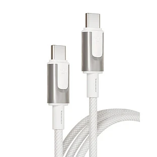 Кабель VLP Force Line 100W USB-C + USB-C, 1.2м, белый