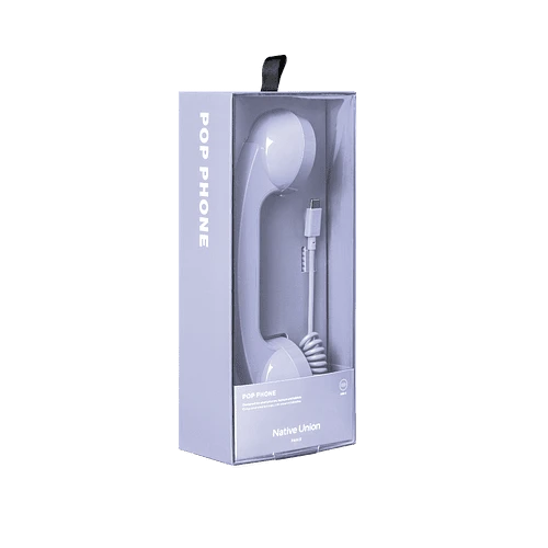 NATIVE UNION POP PHONE, телефонная трубка USB-C, цвет: сиреневый