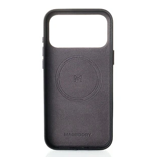 Чехол для смартфона Magssory Eco-Leather Case для iPhone 17 Pro Max Midnight (CLT045m)