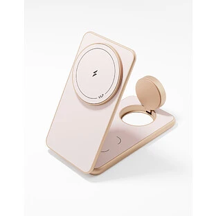 Беспроводное зарядное устройство VLP Alum Power Pro Qi2 для Apple, пустынный титан