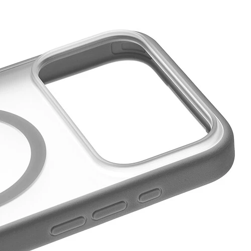 Чехол защитный uBear Stand 360° Mag Case для iPhone 17 Pro Max, MagSafe совместимый, силикон, софт-тач, серый