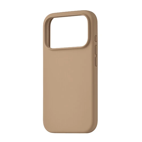 Чехол защитный uBear Touch Mag Case для iPhone 17 Pro, MagSafe совместимый, силикон, софт-тач, латте