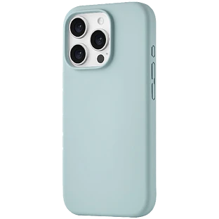 Чехол защитный uBear Touch Mag Case, iPhone 16 Pro, софт-тач, холодная мята