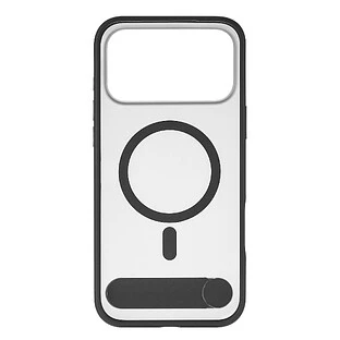 Чехол защитный uBear Stand 360° Mag Case для iPhone 17 Pro Max, MagSafe совместимый, силикон, софт-тач, черный