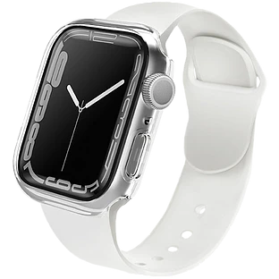 Чехол Uniq для Apple Watch 41 mm Legion +9H Curved glass Clear