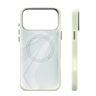 Чехол защитный VLP Aster Pro Case с MagSafe для iPhone 17 Pro Max, белый